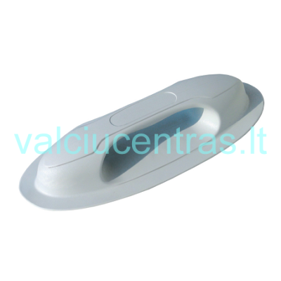 Adhesive handle for boat